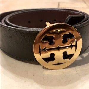 Tory Burch Black Belt!